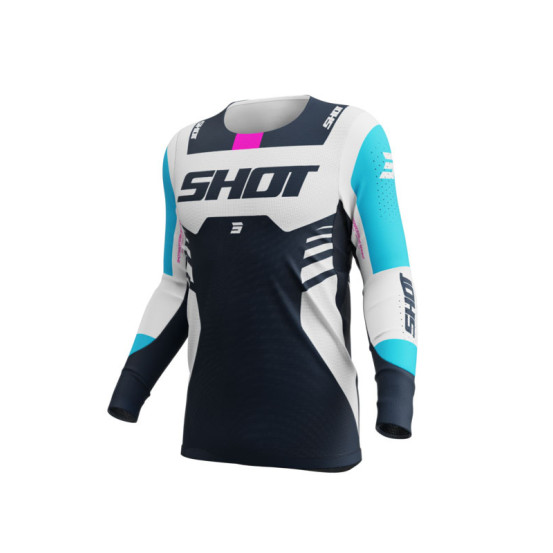 Maillot cross Shot 2026 Aerolite Sprint - Bleu