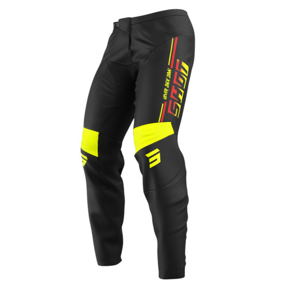 Pantalon cross Shot 2026 Devo Block - Jaune fluo