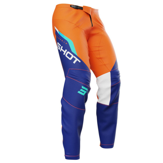 Pantalon cross Shot 2026 Devo Daytona - Orange