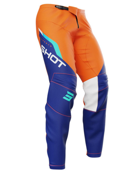 Pantalon cross Shot 2026 Devo Daytona - Orange