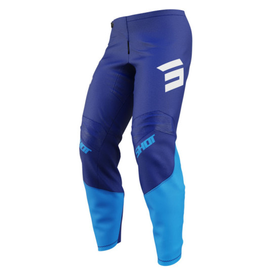 Pantalon cross Shot 2026 Draw Private - Bleu