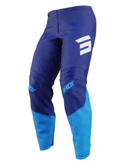 Pantalon cross Shot 2026 Draw Private - Bleu
