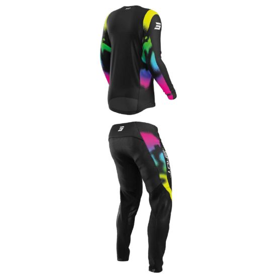 Tenue cross enfant Shot Contact Nitro - Noir