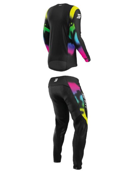 Tenue cross enfant Shot Contact Nitro - Noir