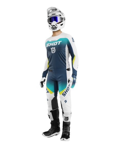 Tenue cross Shot 2026 Aerolite Husqvarna - Bleu