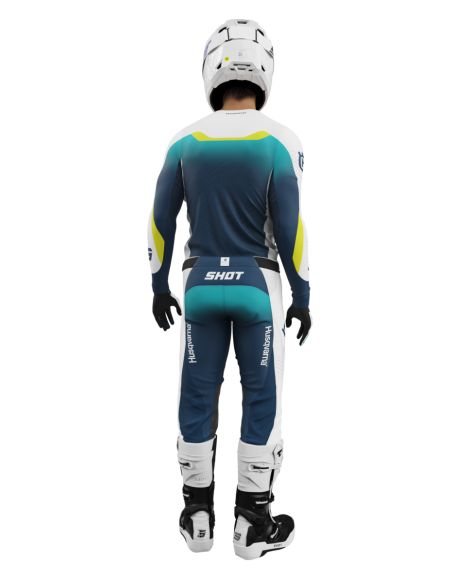 Tenue cross Shot 2026 Aerolite Husqvarna - Bleu