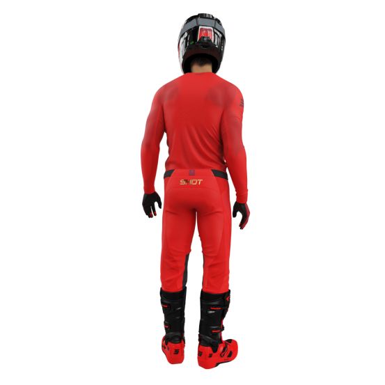 Tenue cross Shot 2026 Aerolite Space - Rouge
