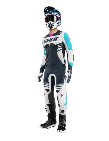 Tenue cross Shot 2026 Aerolite Sprint - Bleu