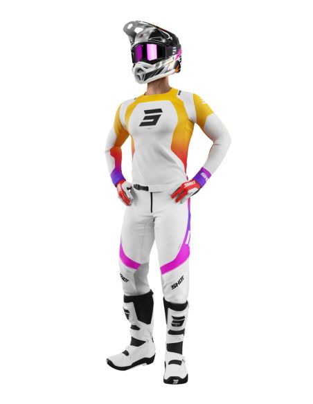 Tenue cross Shot 2026 Contact Ionyx - Blanc