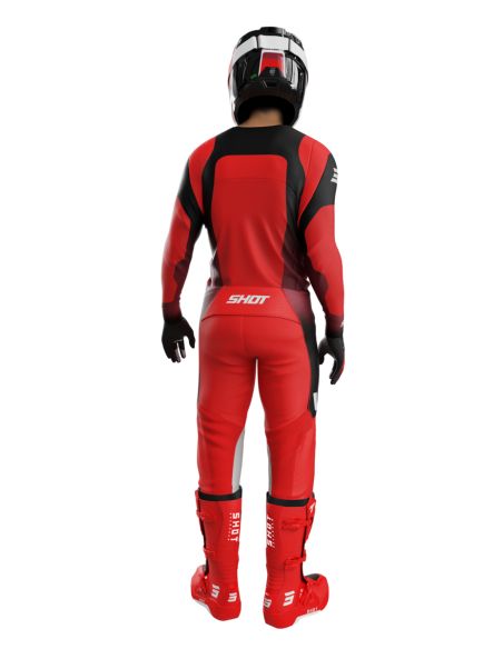 Tenue cross Shot 2026 Contact Ionyx - Rouge
