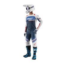 Tenue cross Shot 2026 Contact Linear - Bleu