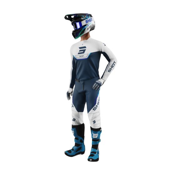 Tenue cross Shot 2026 Devo Daytona - Bleu