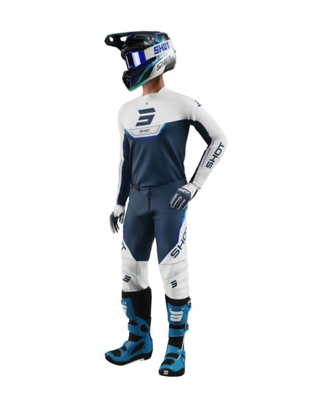 Tenue cross Shot 2026 Devo Daytona - Bleu