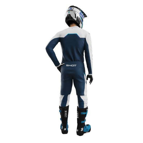 Tenue cross Shot 2026 Devo Daytona - Bleu