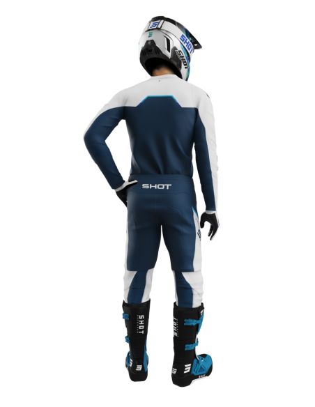 Tenue cross Shot 2026 Devo Daytona - Bleu
