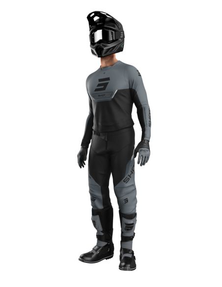 Tenue cross Shot 2026 Devo Daytona - Noir