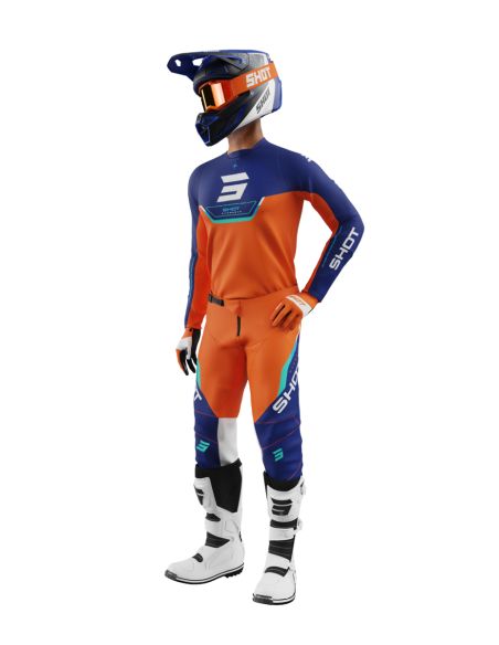 Tenue cross Shot 2026 Devo Daytona - Orange