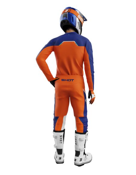 Tenue cross Shot 2026 Devo Daytona - Orange