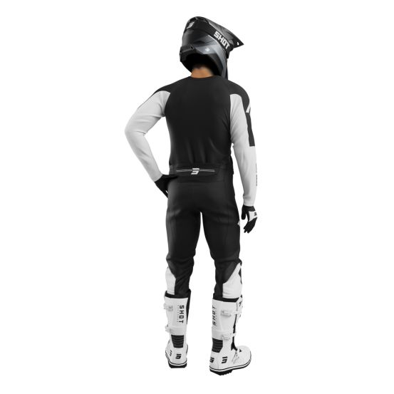 Tenue cross Shot 2026 Draw Private - Blanc