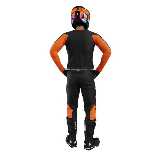 Tenue cross Shot 2026 Draw Private - Orange