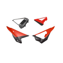 Kit plaques latérales RTECH Revolution - Rouge - Honda 250 / 450 CRF-R 2025-2026