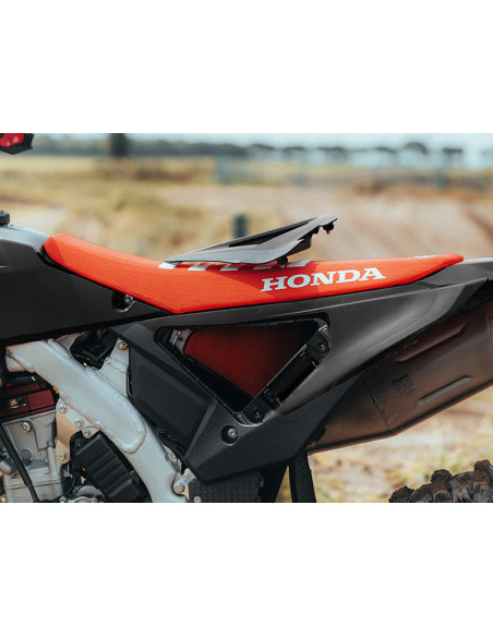 Kit plaques latérales RTECH Revolution - Noir - Honda 250 / 450 CRF-R 2025-2026