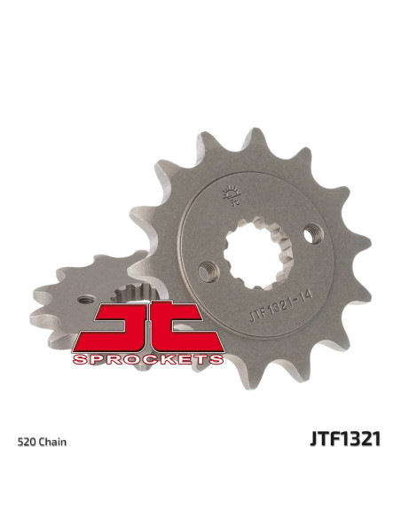 Pignon acier JT - Pas 520 - HONDA 250 CRF L 2013-2015