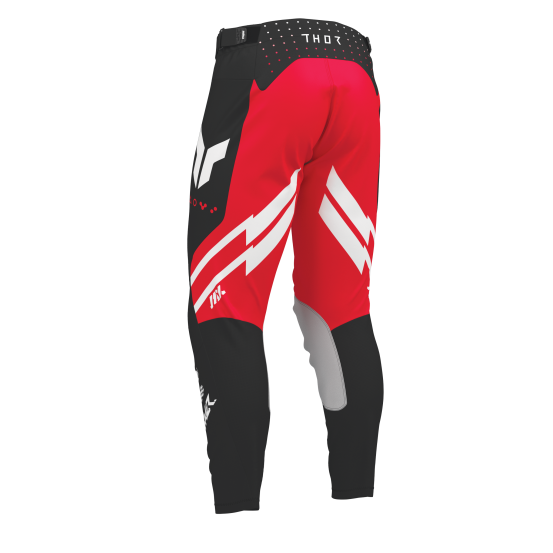 Pantalon cross enfant Thor 2026 Launchmode Futura - Rouge Noir
