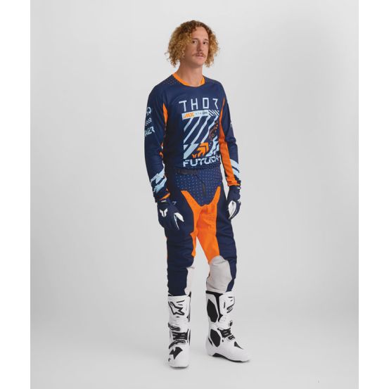 Tenue cross enfant Thor 2026 Launchmode Futura - Bleu Orange