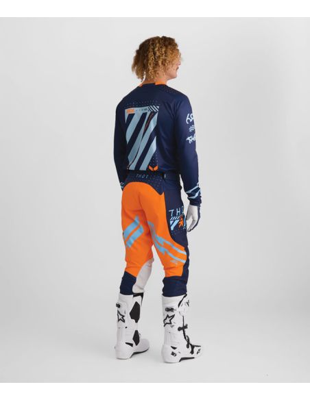 Tenue cross enfant Thor 2026 Launchmode Futura - Bleu Orange