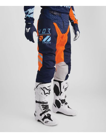 Tenue cross enfant Thor 2026 Launchmode Futura - Bleu Orange