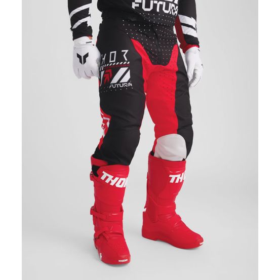 Tenue cross enfant Thor 2026 Launchmode Futura - Rouge Noir