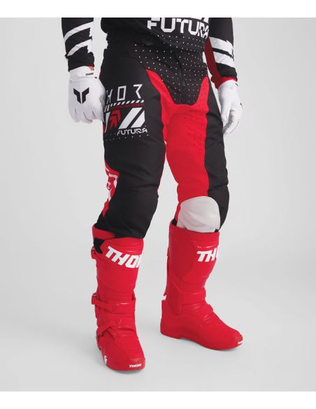 Tenue cross enfant Thor 2026 Launchmode Futura - Rouge Noir