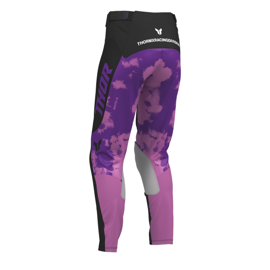 Pantalon cross femme Thor 2026 Launchmode Bleach - Noir Orchid