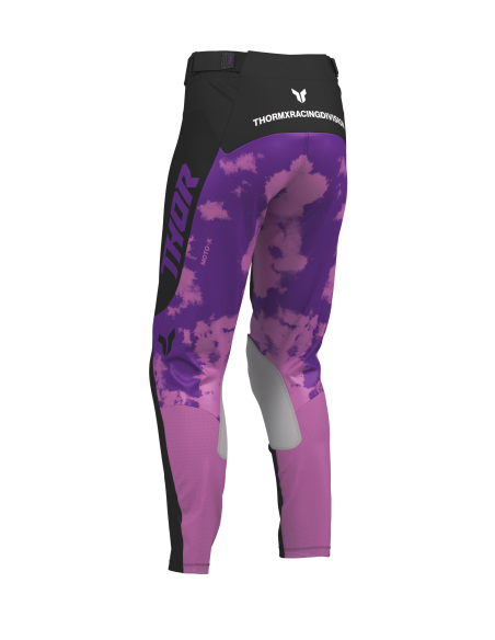 Pantalon cross femme Thor 2026 Launchmode Bleach - Noir Orchid