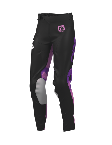 Pantalon cross femme Thor 2026 Launchmode Bleach - Noir Orchid
