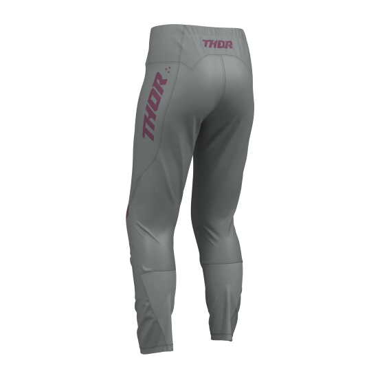 Pantalon cross femme Thor 2026 Ridemode Menace - Violet Gris