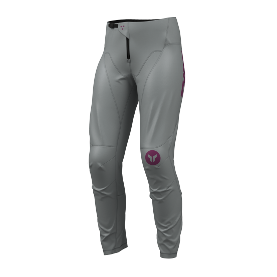 Pantalon cross femme Thor 2026 Ridemode Menace - Violet Gris