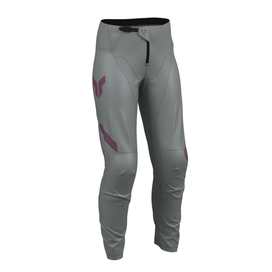 Pantalon cross femme Thor 2026 Ridemode Menace - Violet Gris