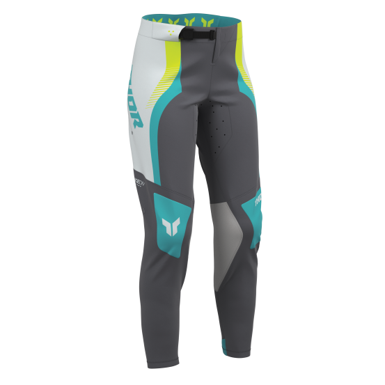 Pantalon cross femme Thor 2026 Sportmode Velocity - Blanc Noir Bleu