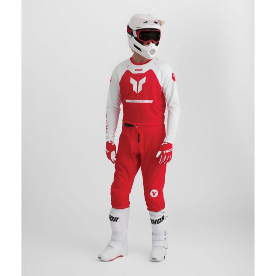 Tenue cross enfant Thor 2026 Ridemode Menace - Rouge