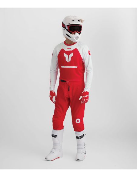 Tenue cross enfant Thor 2026 Ridemode Menace - Rouge