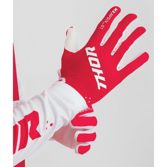 Tenue cross enfant Thor 2026 Ridemode Menace - Rouge