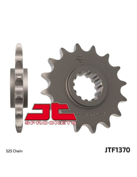Pignon acier JT - Pas 525 - HONDA 600 à 1000cc