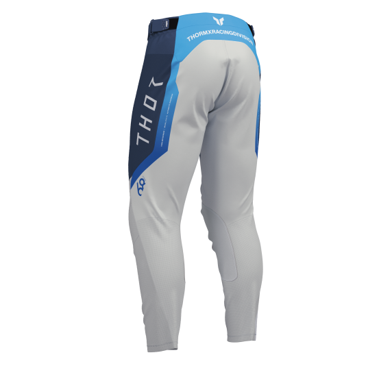 Pantalon cross Thor 2026 Launchmode Vented Raptor - Bleu Gris