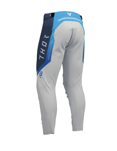 Pantalon cross Thor 2026 Launchmode Vented Raptor - Bleu Gris