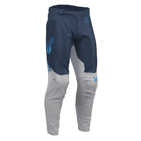 Pantalon cross Thor 2026 Launchmode Vented Raptor - Bleu Gris
