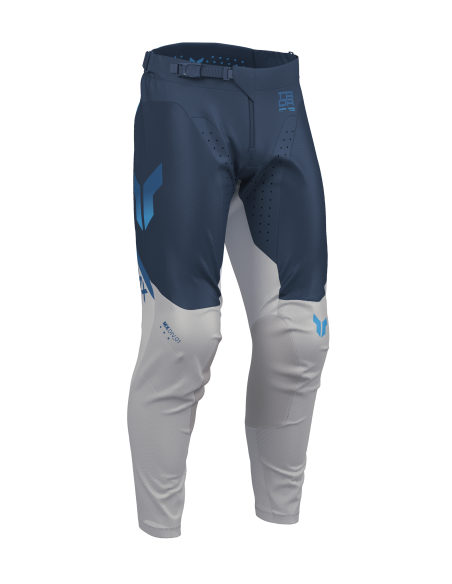 Pantalon cross Thor 2026 Launchmode Vented Raptor - Bleu Gris
