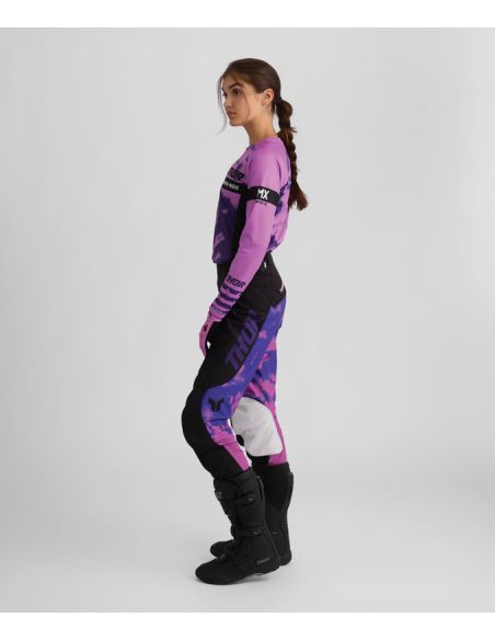 Tenue cross femme Thor 2026 Launchmode Bleach - Noir Orchid