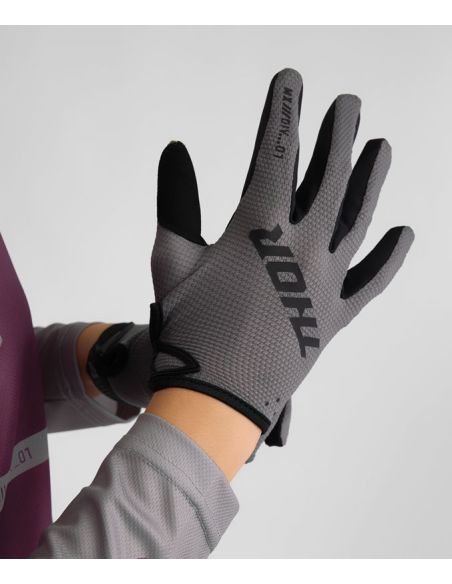 Tenue cross femme Thor 2026 Ridemode Menace - Violet Gris